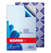 PAPEL CARBON OFI. KORES C100H. AZUL E.10 C.50