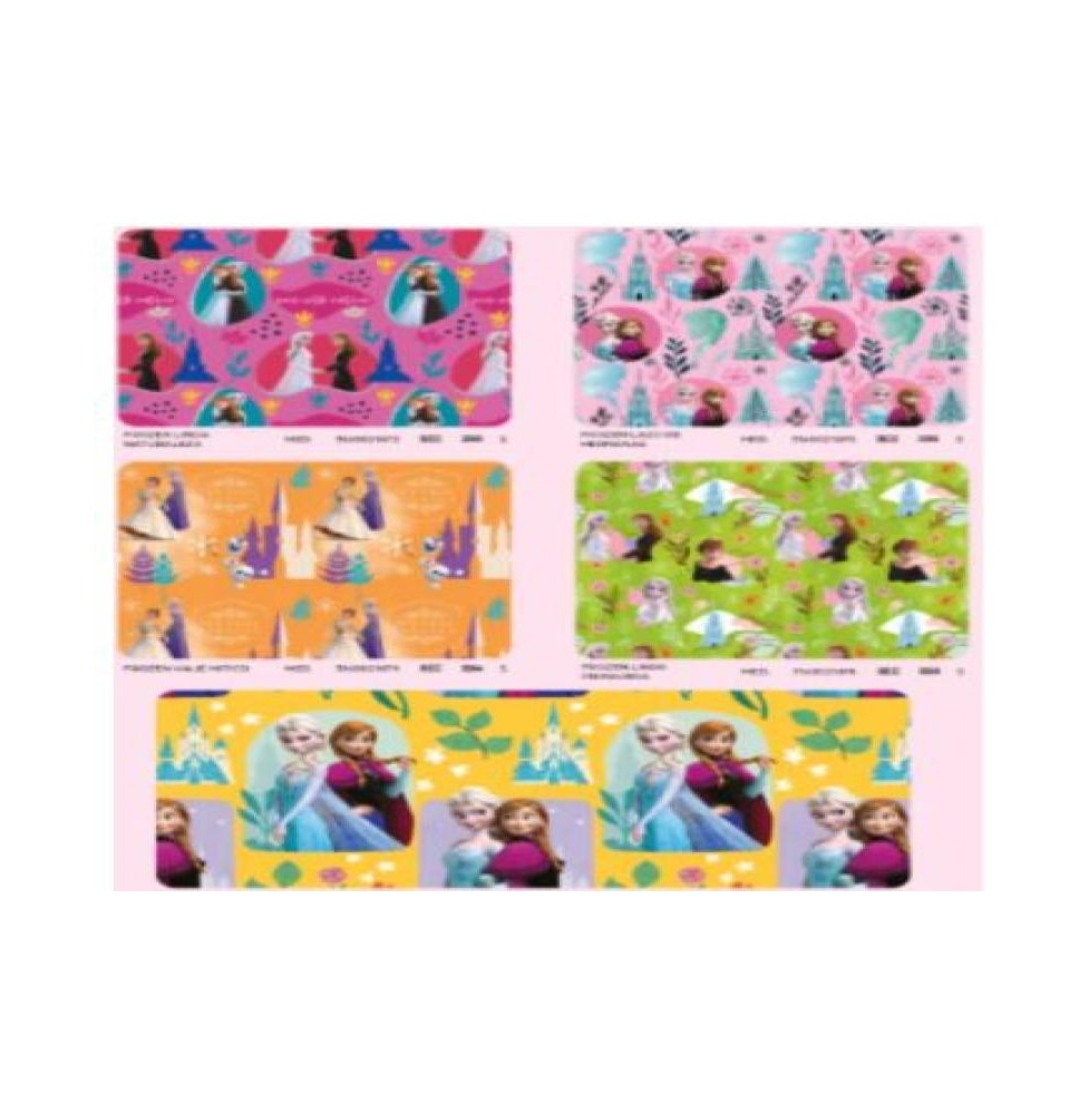 PAPEL COUCHE FROZEN DIPAK 50X70 E.25 C.500