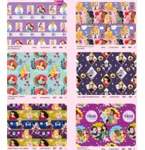 PAPEL COUCHE PRINCESAS DIPAK 50X70 CM. E.25 C.500