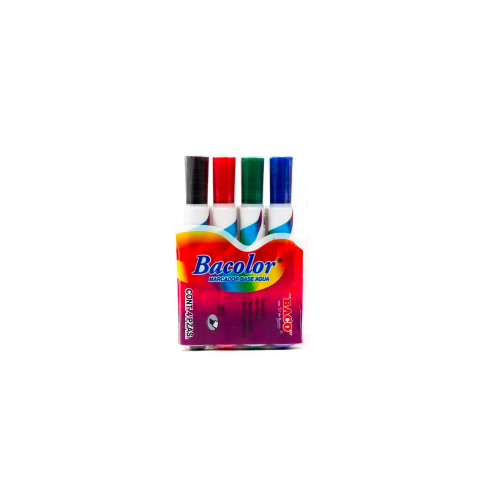 MARCADOR AGUA GRUESO EST.C4 BACOLOR C.72