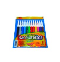 MARCADOR AGUA DELG. EST.C12 BACOLORETTOS C.50