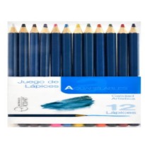 COLORES ACUARELABLES RODART C12 PZA.