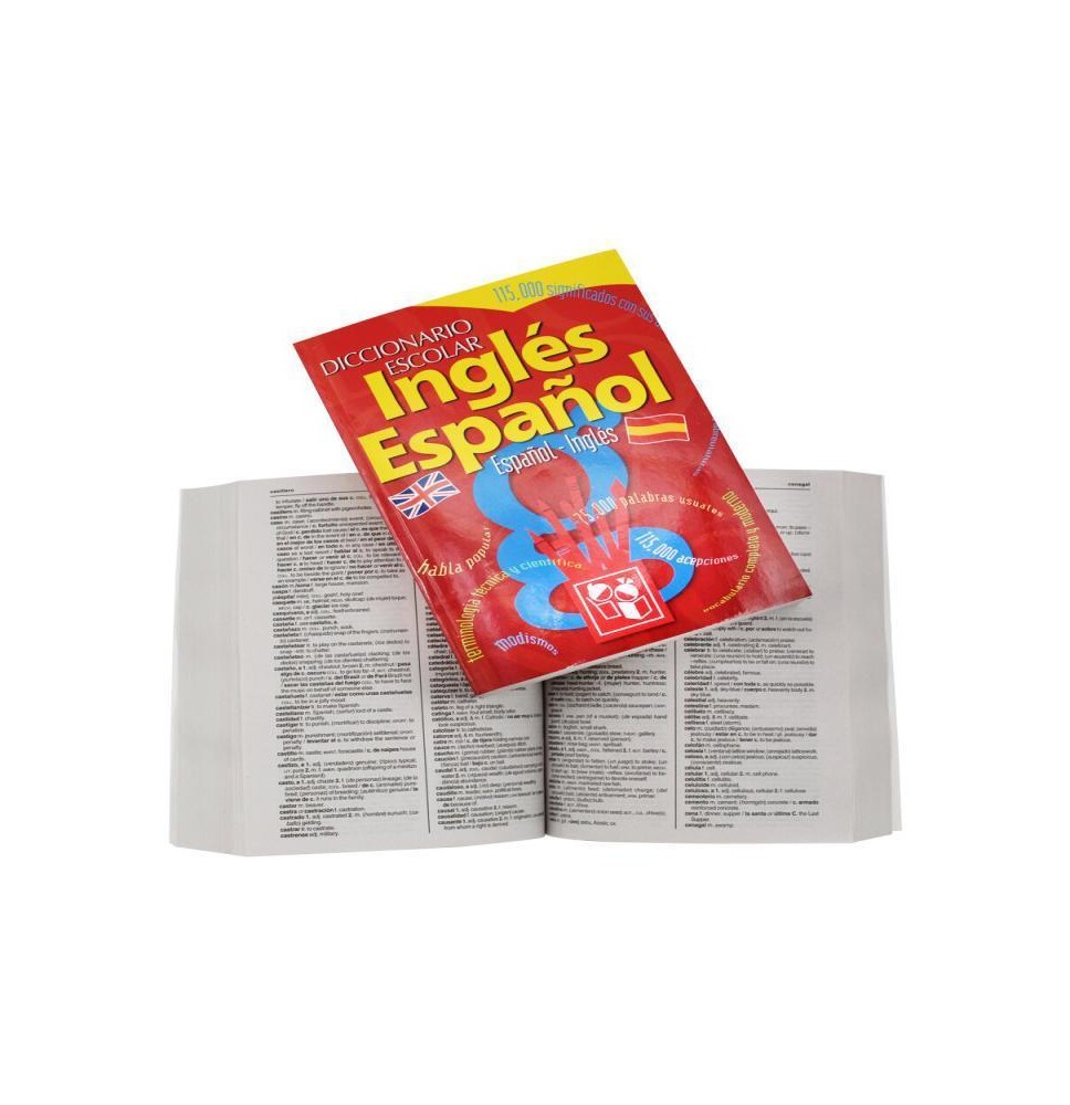 DICCIONARIO ESCOLAR INGLES-ESPAÑOL GARCIA 1373 C.40