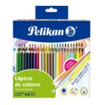 COLORES EST.C48L.PELIKAN REDONDO 0.4MM C.12