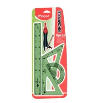 EQ.GEOM. FLEX MAPED MED.CCOMPAS PORTALAPIZ PLAST. E.20 C.80