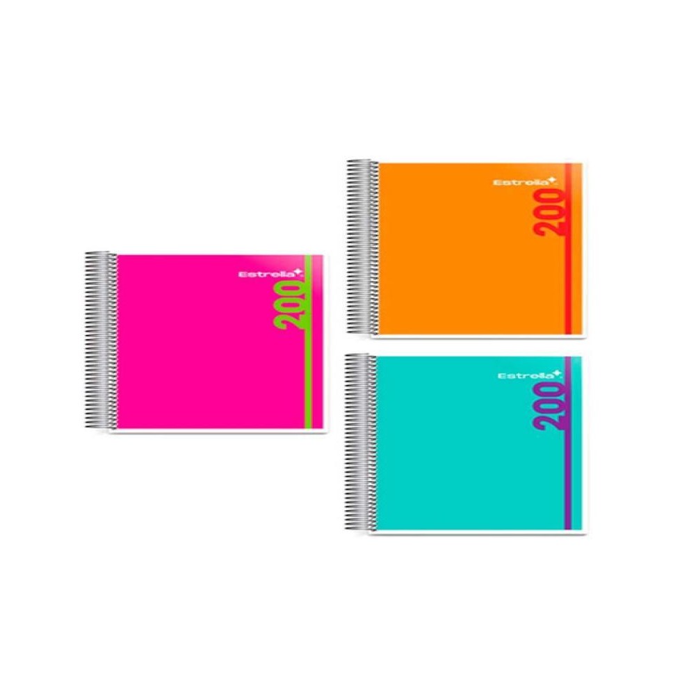 CUADERNO PROF. ESTRELLA 0200 RAYA ESP. 200H. C.22