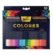 COLORES EST. PREMIUM C50 REDONDO NORMA 558860 C.12