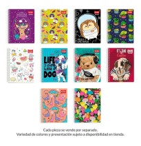 CUADERNO PROF. PICOLLAGE SCRIBE 4363 C.7MM ESP. 90H. C.24