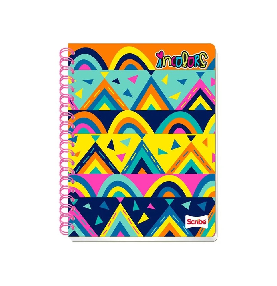 CUADERNO PROF. INCOLORS SCRIBE 1073 C7MM. ESP. 100H. C.24