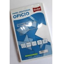 HOJA MULTIUSOS OFI. SCRIBE 5914 PAQ.C100H. BCO. 37K. C.24