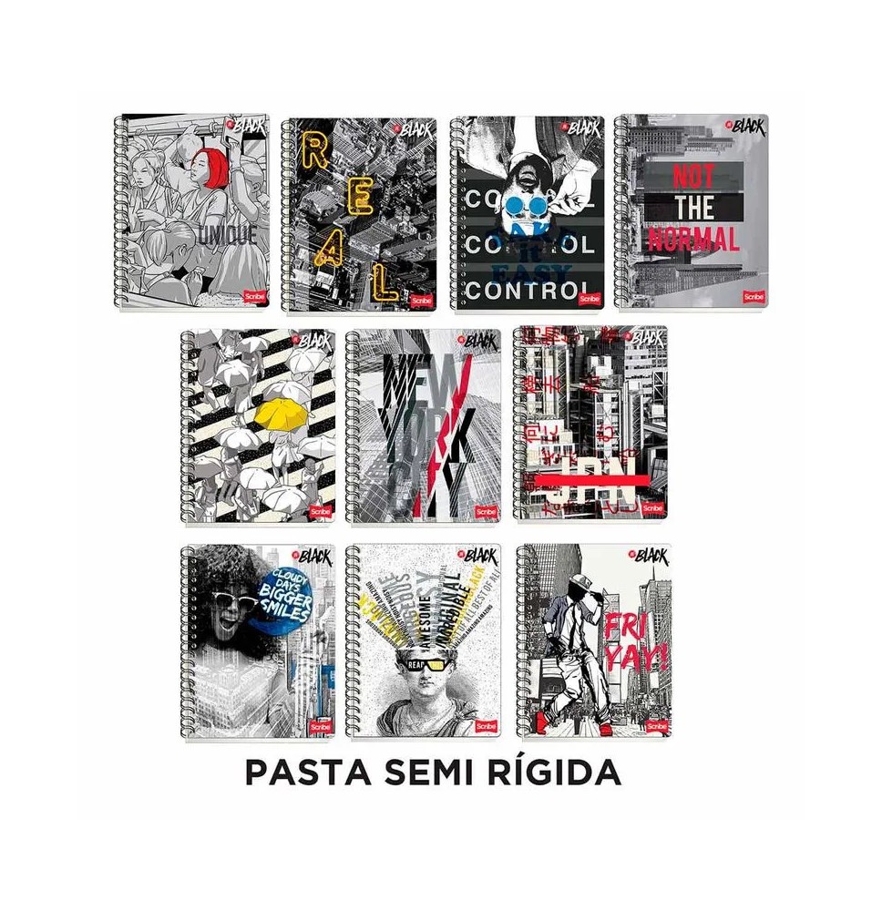 CUADERNO PROF. INBLACK SCRIBE 9250 RAYA ESP. 200H. C.12