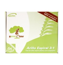 ARILLO PLAST. ESPIRAL 3:1 25MM NGO. PERFEX CJ.C36 C.8