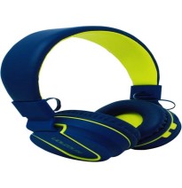 AUDIFONOS DIADEMA BT RUBBERIZED NBH-05 AZUL NECNON E.1