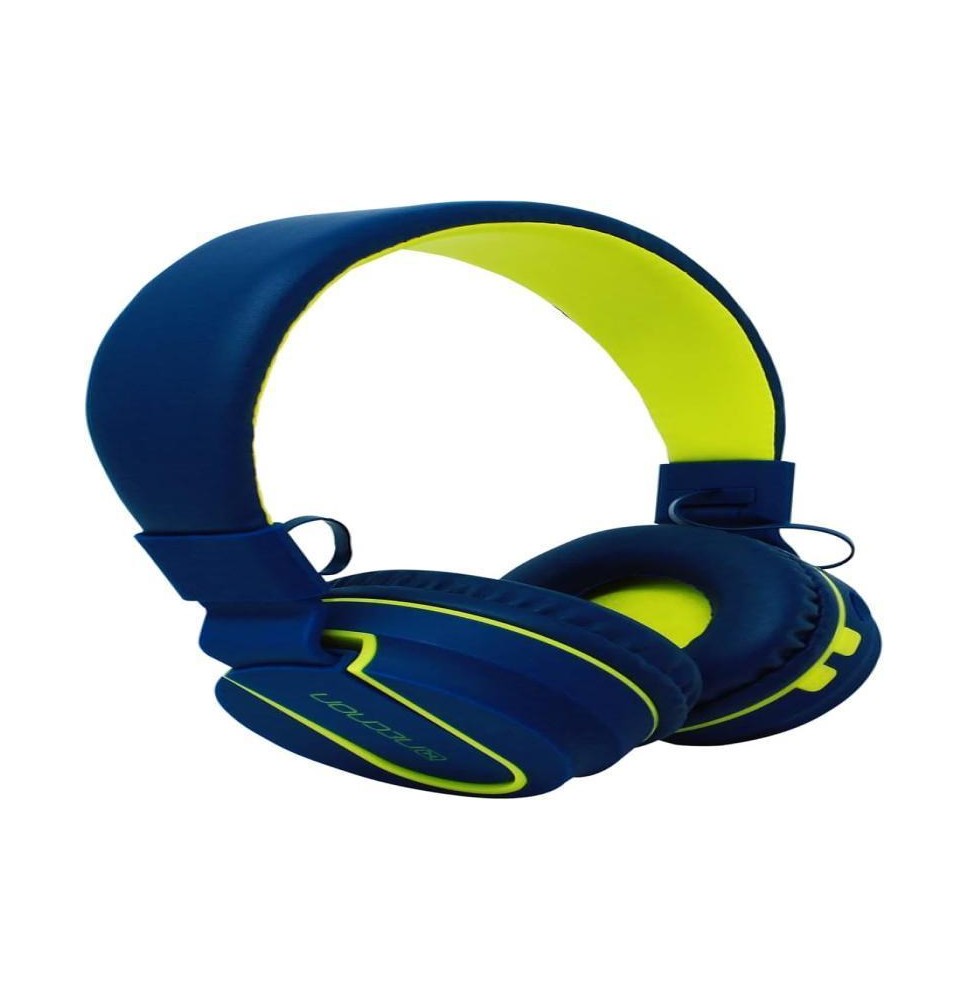 AUDIFONOS DIADEMA BT RUBBERIZED NBH-05 AZUL NECNON E.1