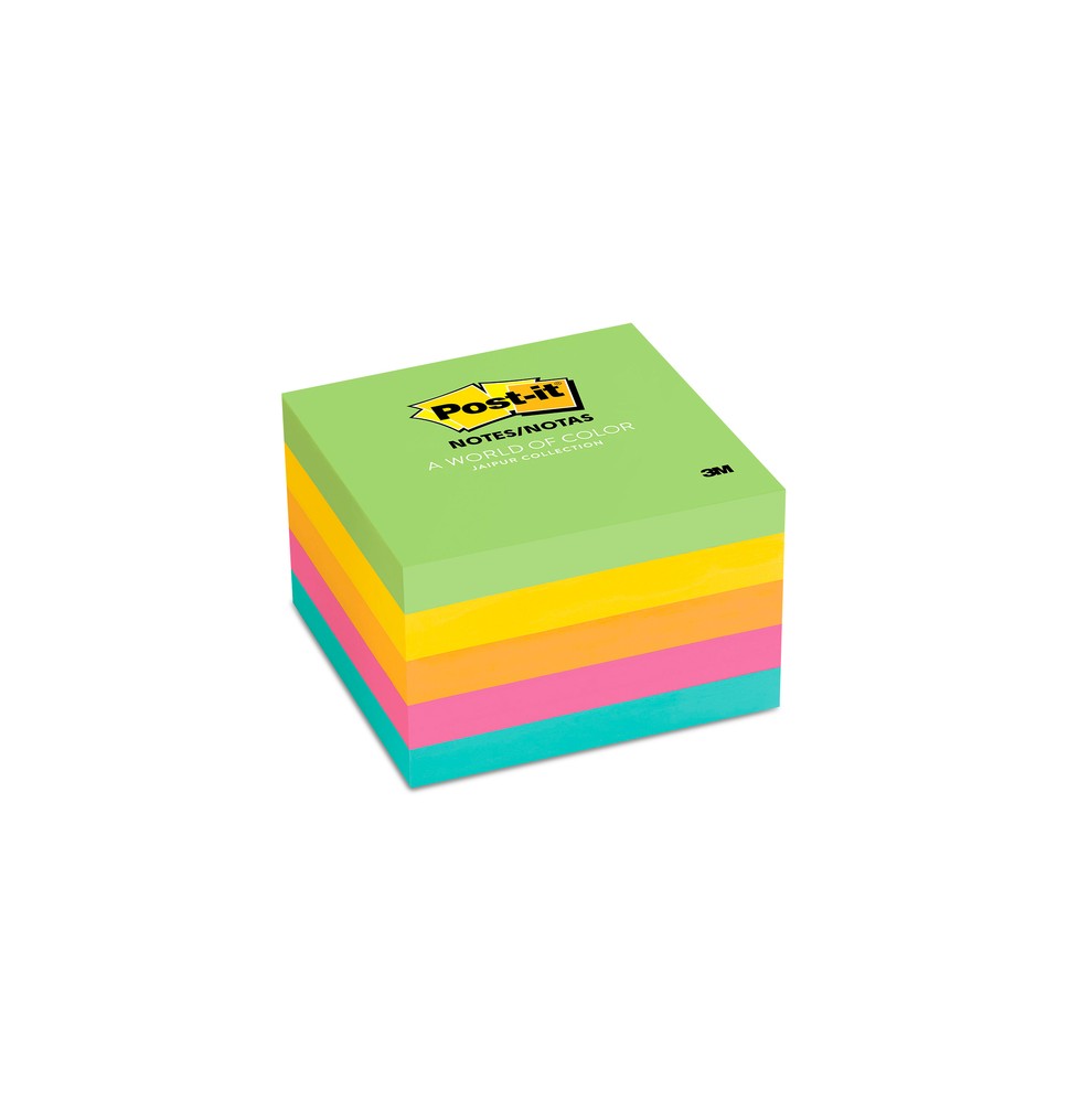 NOTAS ADH. 3X3 POST-IT 654 SSHT 90H COLORES E6