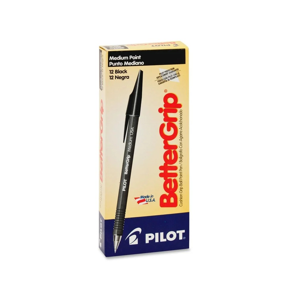 BOLIGRAFO BETTER BP-145 PILOT 0.7MM RT NGO. E12144864