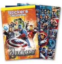 BLOCK CALCOMANIA AVENGERS GRANMARK C6H. E.12