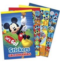 BLOCK CALCOMANIA MICKEY MINNIE GRANMARK C6H. E.12