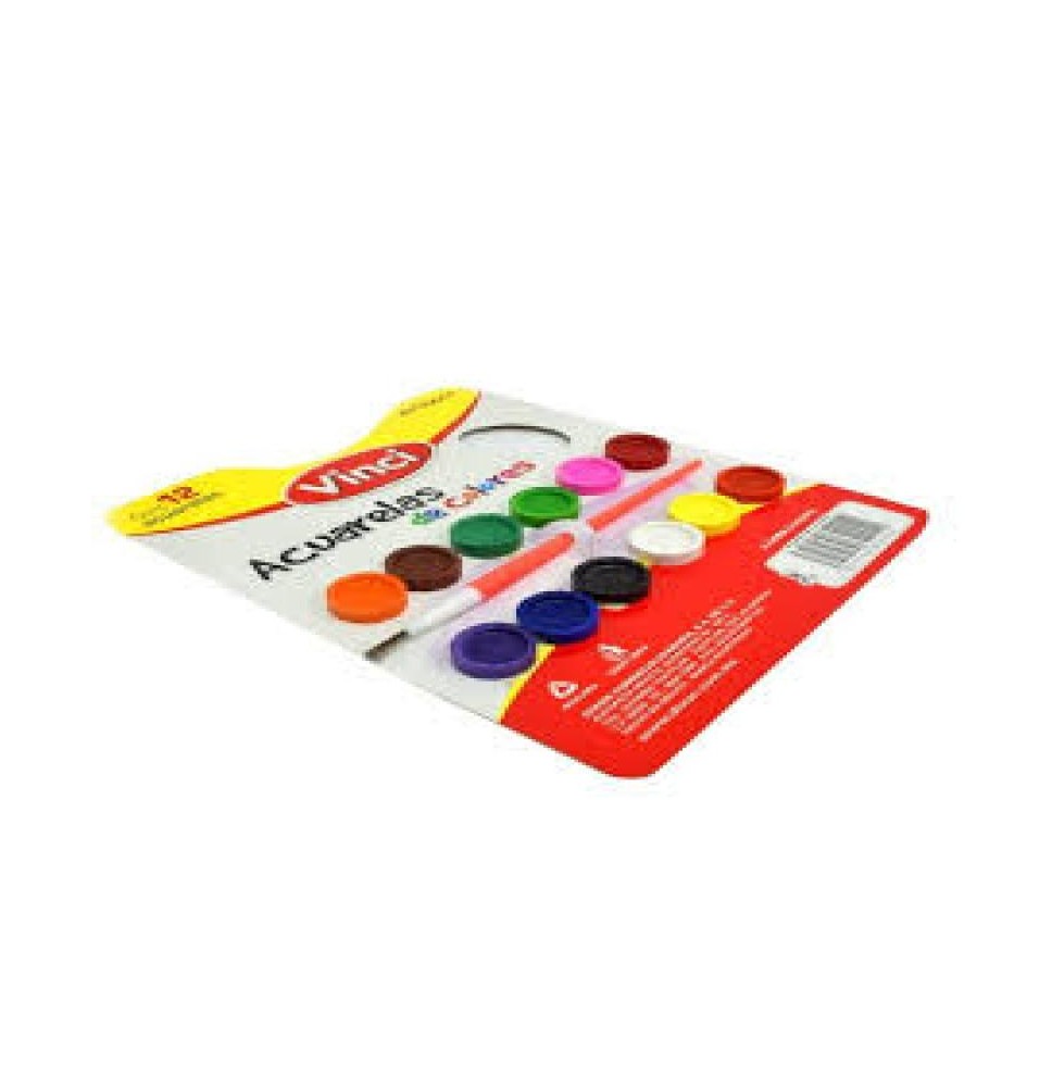 ACUARELA CARTON C12 VINCI C.100