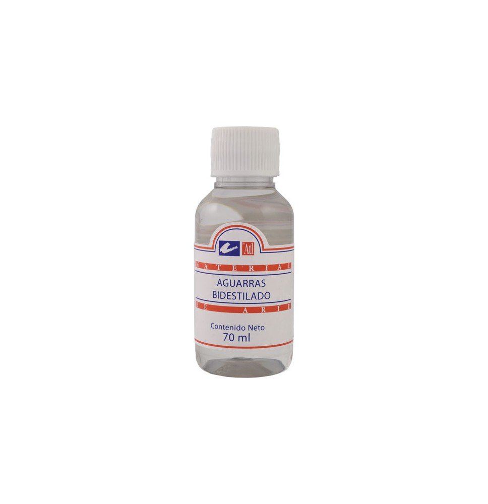 AGUARRAS BIDESTILADO ATL 70ML. PLIMP. PINCEL E.6 C.30