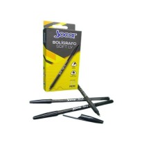 BOLIGRAFO SOFT JOCAR 1.00 MM NEGRO MOD.BA12N E12 C1200