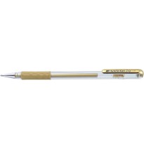 BOLIGRAFO GEL HYBRID GRIP K118X PENTEL 0.8MM ORO E12 576