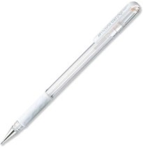 BOLIGRAFO GEL HYBRID GRIP K118LW PENTEL 0.8MM BCO.12576