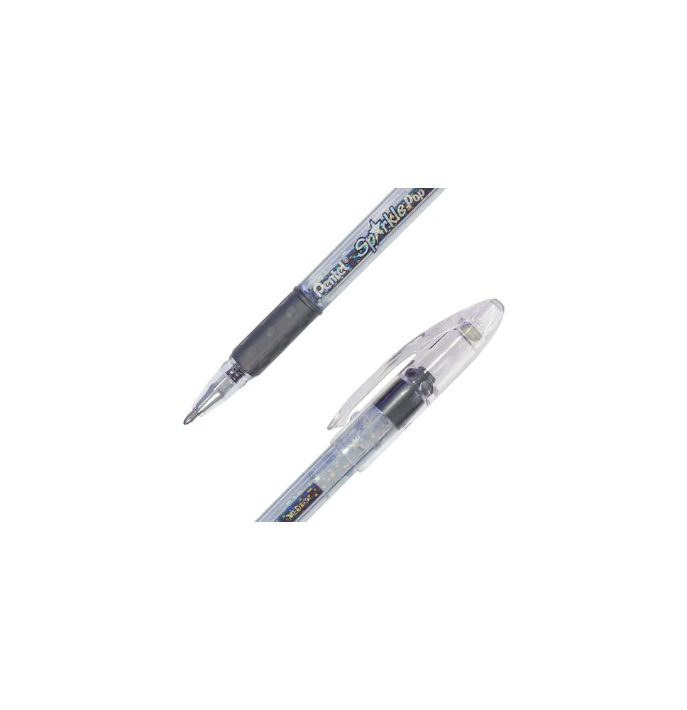 BOLIGRAFO MET. SPARKLE POP K91 0.7MM AZUL PENTEL E12C576