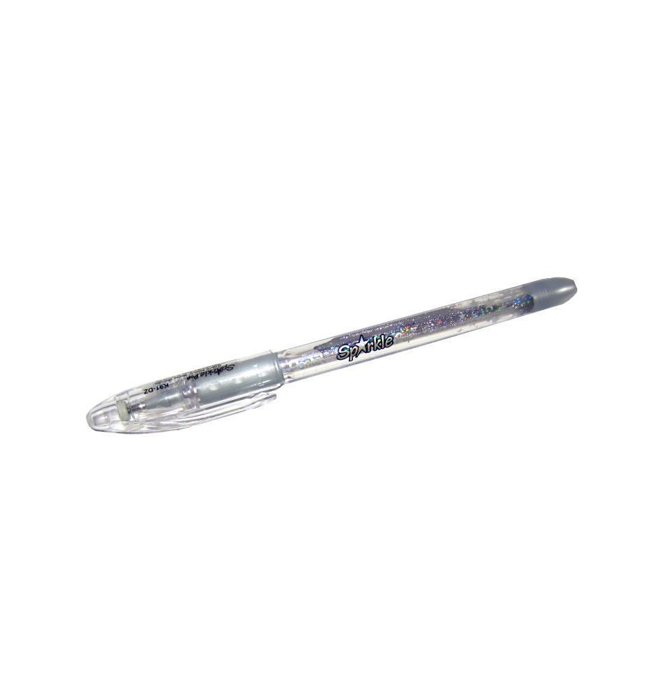 BOLIGRAFO MET. SPARKLE POP K91 0.7MM PLATA PENTEL E12 C576