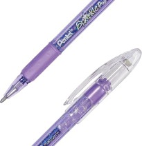 BOLIGRAFO MET. SPARKLE POP K91 0.7MM VIOLETA PENTEL 12576