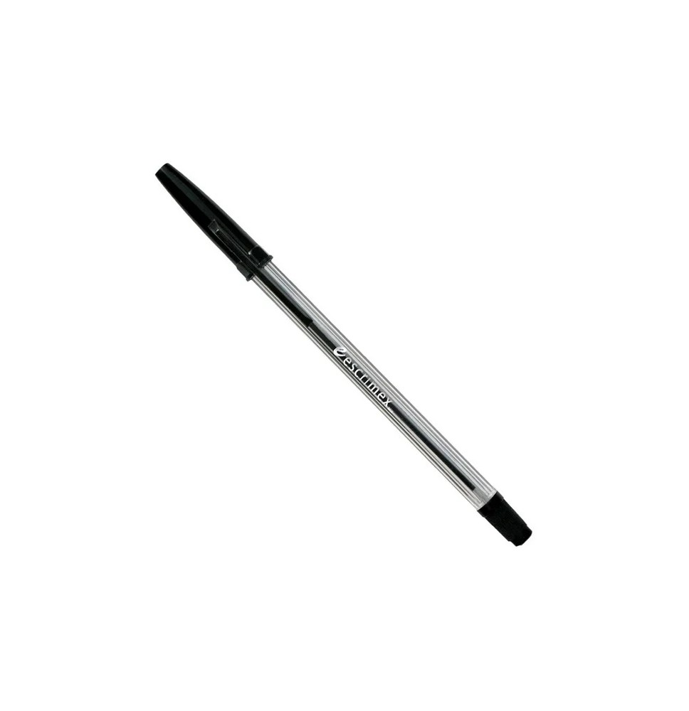 BOLIGRAFO ESCRIMEX 1.0MM NEGRO E12 C1200