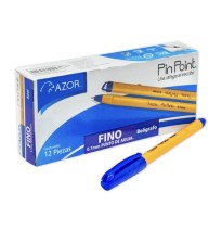 BOLIGRAFO PIN POINT AZOR 0.7MM AZUL. E.12 C.360