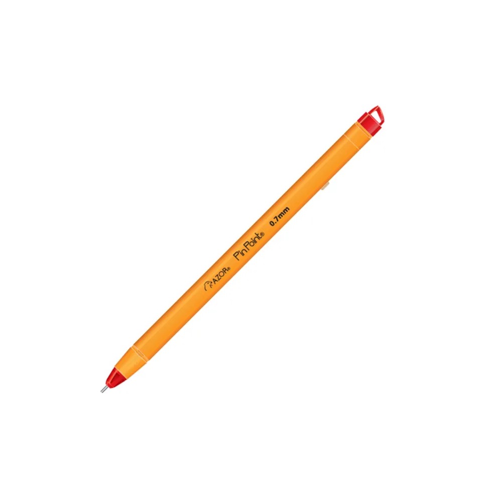 BOLIGRAFO PIN POINT AZOR 0.7MM ROJO. E.12 C.360