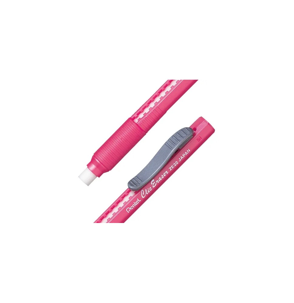 GOMA TLAPIZ CLICERASER ZE22B PENTEL B.RJO. E12 C576