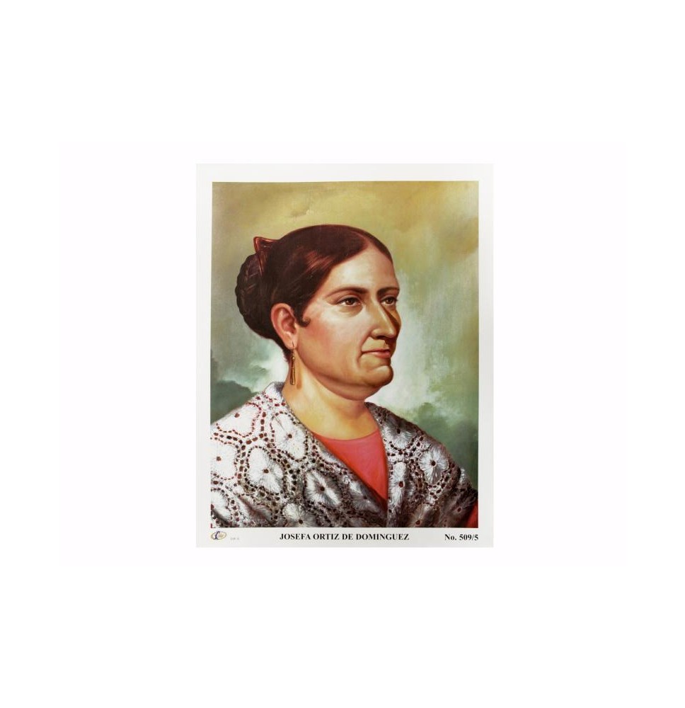 CROMO JOSEFA ORTIZ DE D.5509 HOMBRES CELEBRESE10C250