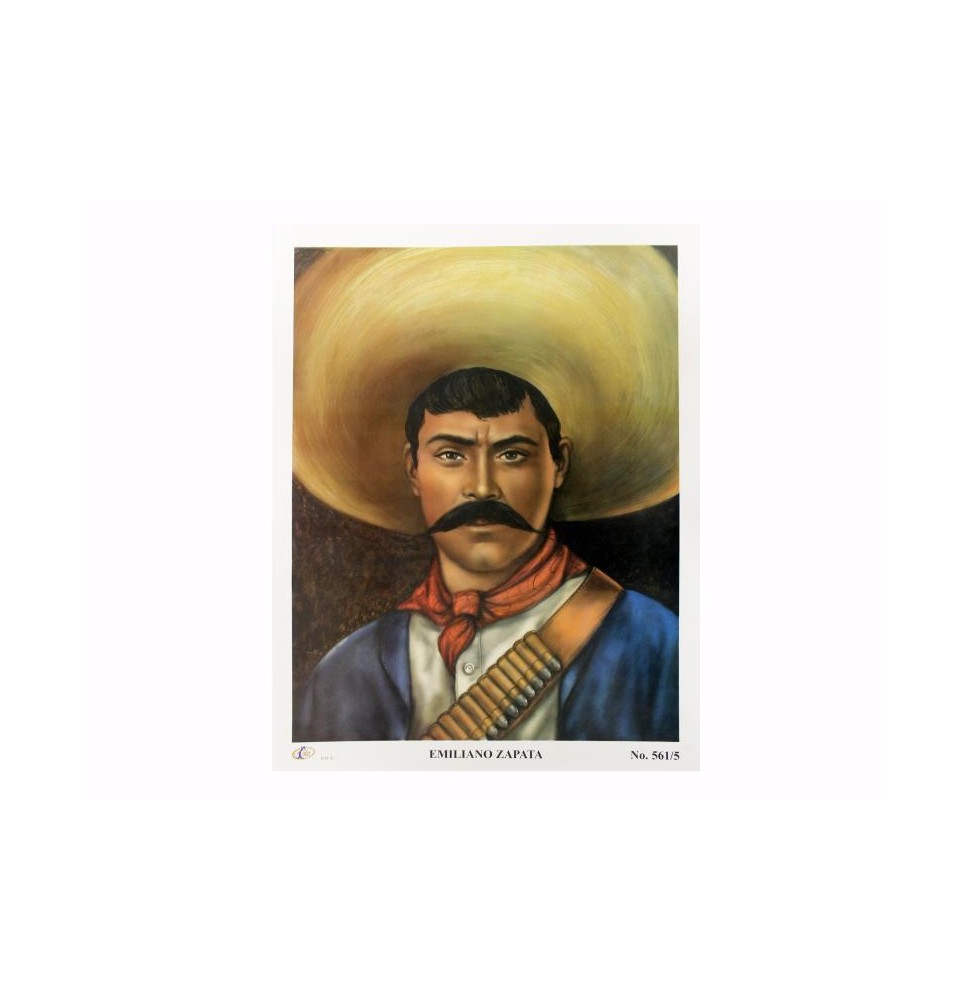 CROMO EMILIANO ZAPATA 5561 HOMBRES CELEBRES E10 C250