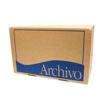 CAJA ARCHIVO CARTON OFI. 480X355X256CM 9 KGCM2 E25 C250