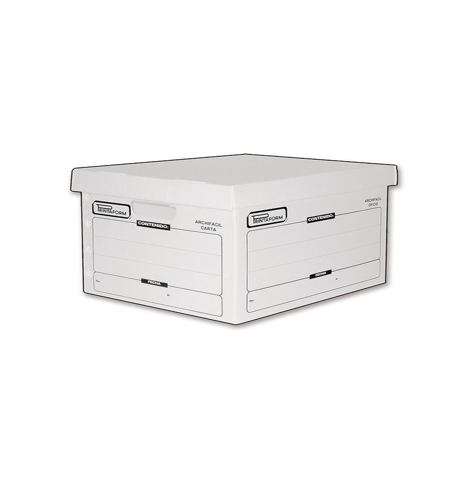 CAJA ARCHIVO PLAST. CTA PRINT. 108 38.5X31X25CM. E.10