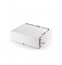 CAJA BLANCA PADI 0 14X9X3.5CM. JGO E10