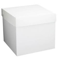 CAJA BLANCA CUBO PADI 15 15X15X15 CM. JGO E12