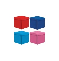 CAJA CUBO COL. LISOS GOSTECH 3 20X20X20CM. E10