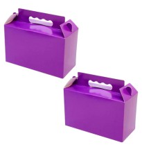 CAJA LONCHERA MORADA GOSTECH 19X11X8.5 CM E.10