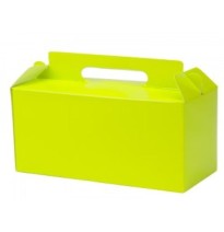 CAJA LONCHERA VERDE LIMON GOSTECH 19X11X8.5 CM. E.10