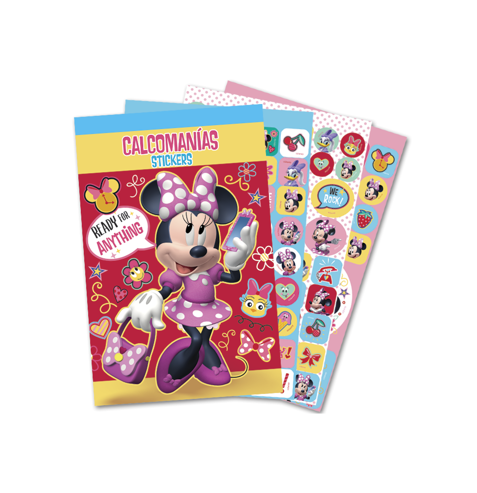 CALCOMANIA FANT. MICKEY MINNIE GRANMARK PAQ. C72 E.1