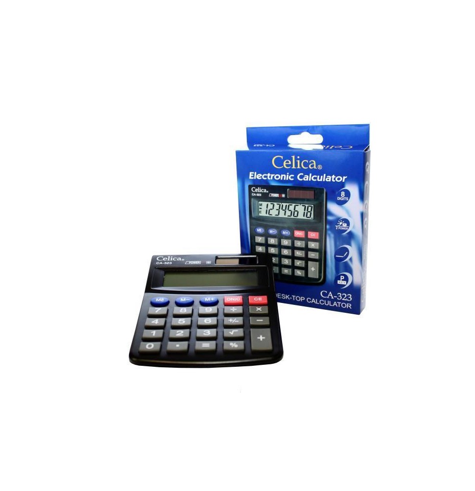 CALCULADORA ESCRIT. CELICA CA-323SDC805II 8DIG. E.20120