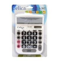 CALCULADORA ESCRIT. CELICA CA-362BE BLANCA 12DIG. E10 40