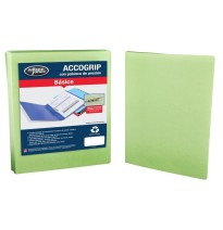 FOLDER CPALANCA OFI. VERDE CL. ACCOGRIP P-0975 E.4 C.48