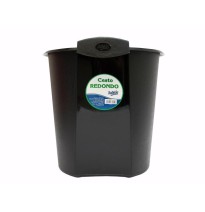 CESTO BASURA PLAST. 12.5L. NGO. SABLON 8005 C.6
