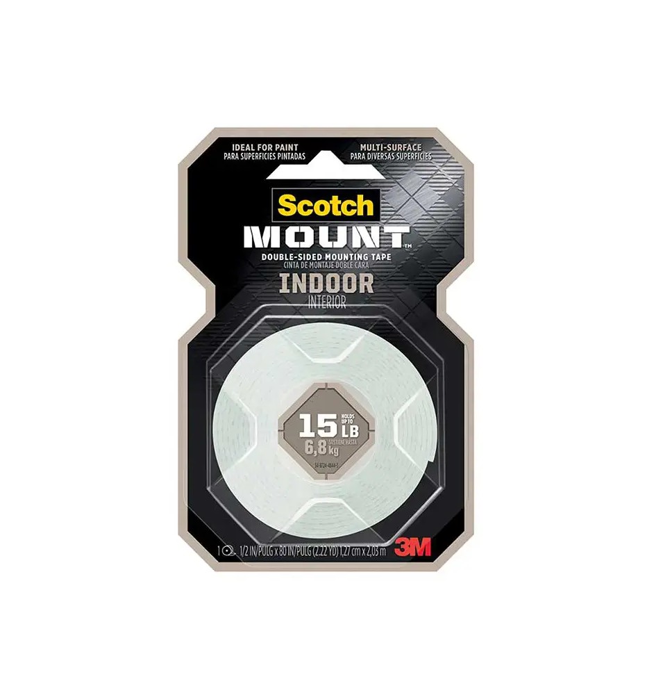 CINTA ADH. DOBLE CAPA PLAST1.27X2.03M 110SP110H SCOTCH BL1