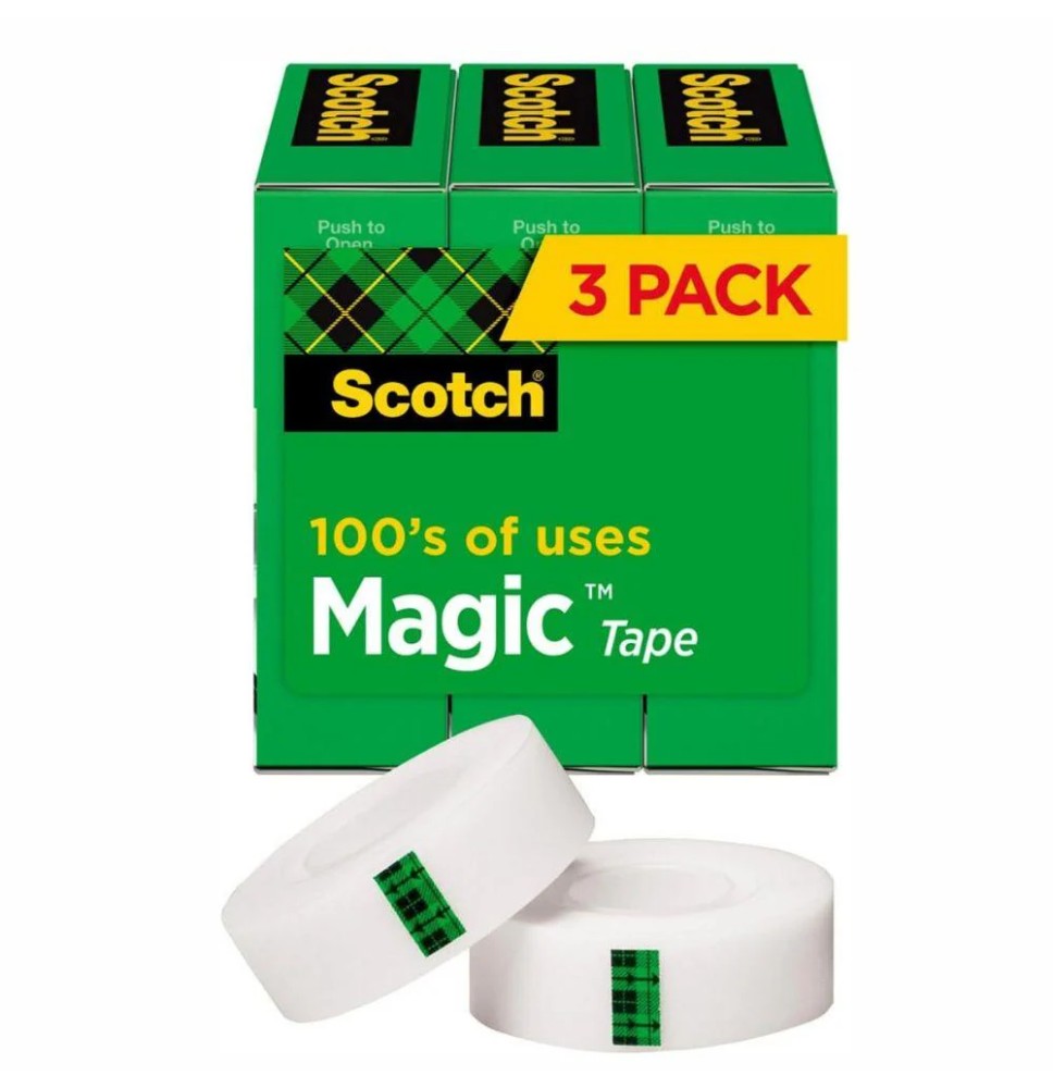 CINTA MAGICA 19MMX32.9M. SCOTCH 810 PAQ.C3PZ. C 12